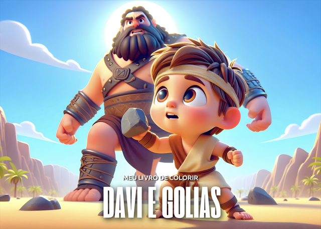 Página de um livro de colorir cristão.